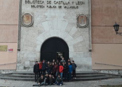 Visita a la Biblioteca de Castilla y León