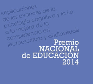 Premio Nacional de Educación 2014. Felicitaciones de la Delegación del Gobierno y la Consejería de Educación