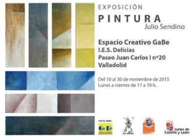 Julio Sendino expone su obra en el Gabe