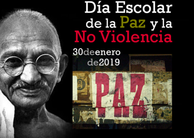 Día Escolar de la Paz y la No Violencia 2019