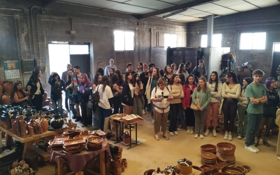 Participación del alumnado BIE en el VI Encuentro de Alfareros y Artistas “RE-HACER” (Portillo)