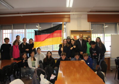 Recepción de alumnos alemanes
